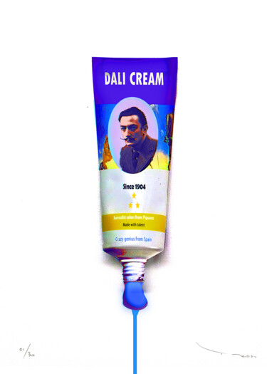 Tehos paint tube - Dali Cream
