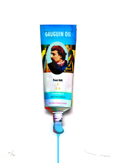 TEHOS PAINT TUBE - GAUGUIN OIL