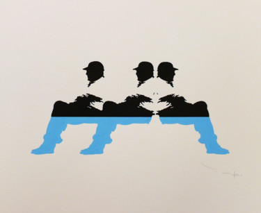 Tehos - Three men on a bench